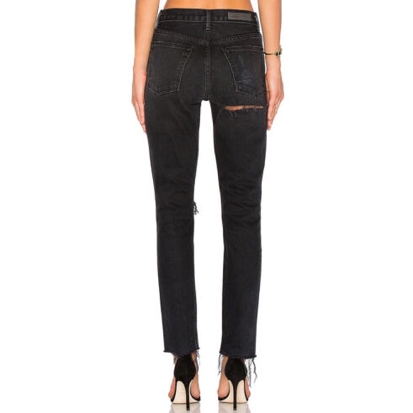 Grlfrnd Black Distressed Jeans - Picture 2 of 5